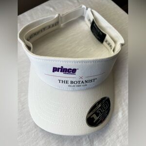 Prince x The Botanist White Visor